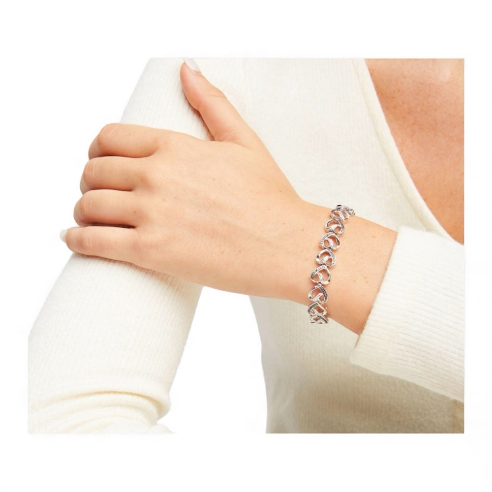🆕 Kay heart silver bracelet